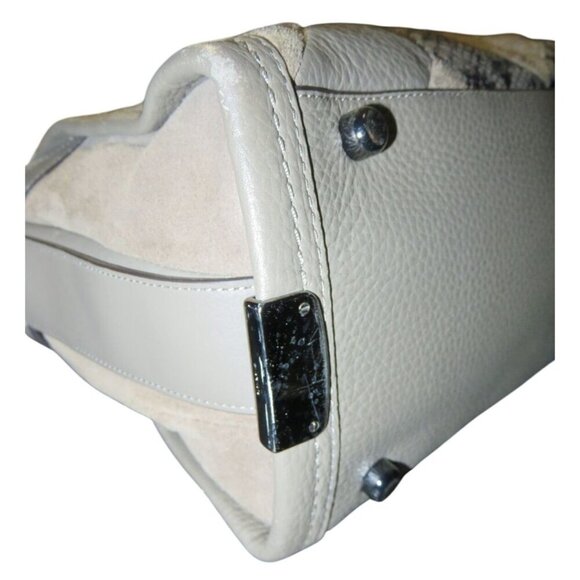 Coach 2015 Swagger 27 Patchwork Soft Suede & Exotic Embossed Leather 2 Way Tote - Picture 11 of 15